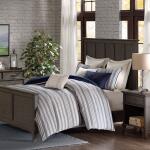 Farmhouse King Comforter Set- Blue