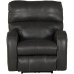 Angelo Gunmetal Power Recliner with Power Adjustable Headrest