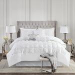Laurel King 7 Piece Tufted Comforter Set- White - Image 3