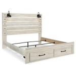 Cambeck King Panel Bed with 2 Storage Drawers - Image 7