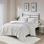 Adelyn King/Cal King Ultra Plush Down Alternative Comforter Set- Ivory