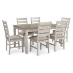 Skempton Dining Table and Chairs (Set of 7)