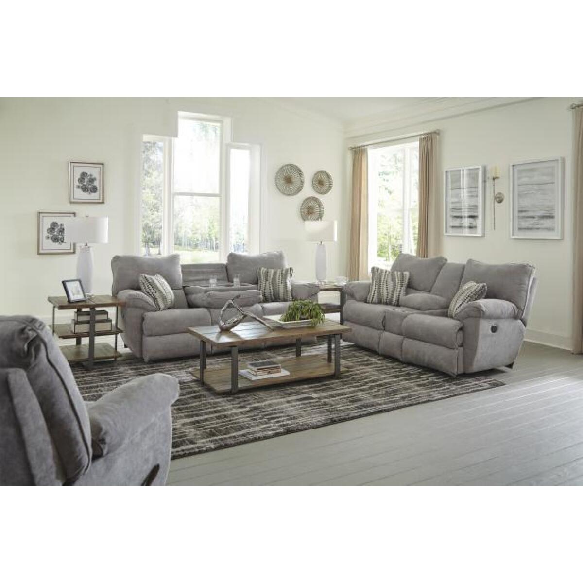 Sadler Lay Flat Reclining Sofa w/DDT Sadler Lay Flat Reclining Sofa w/DDT - Image 1