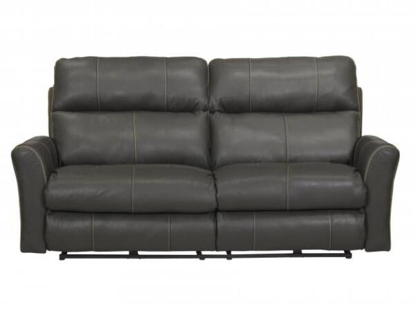 Fredda Power Headrest Power Lay Flat Reclining Sofa w/Zero Gravity