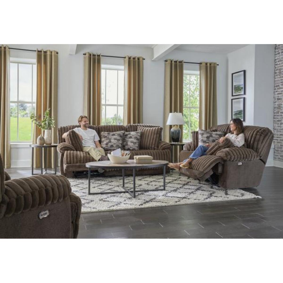Hollifield Power Reclining Loveseat Hollifield Wall Hugger Recliner - Image 1