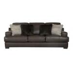 Marco Chocolate Leather Sofa
