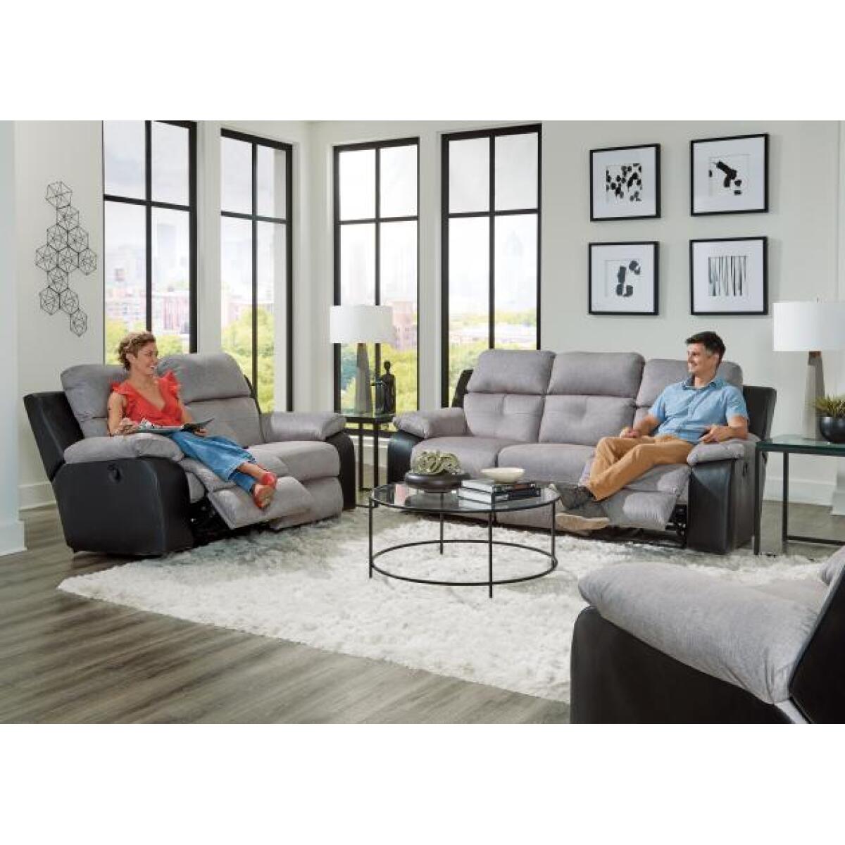 Felix Sofa w/3 Reclines & DDT 90″ Felix Sofa w/3 Reclines & DDT 90" - Image 1