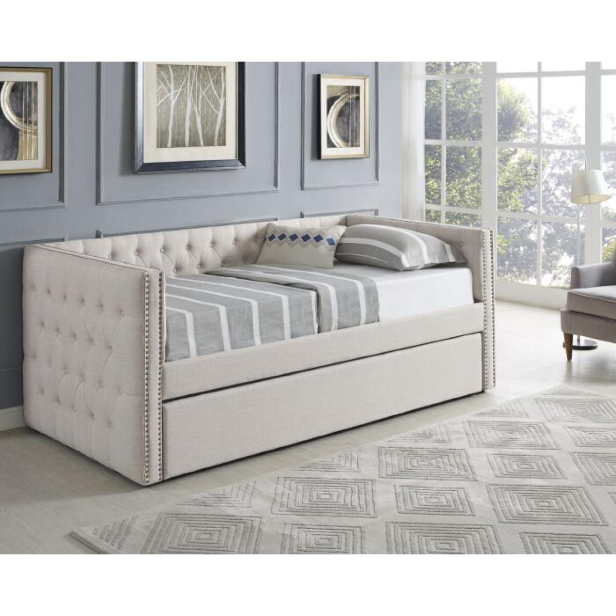 Trina Ivory Daybed Trina Daybed - 4 Colors - Image 1