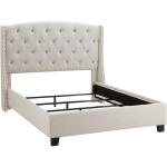 Eva Queen Bed Dove Gray - Image 2