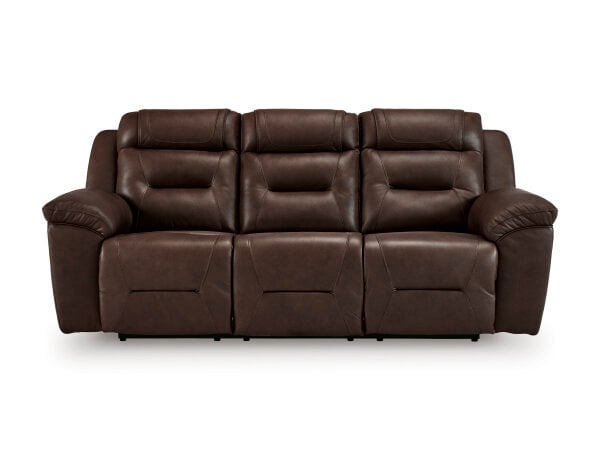 Leather Recliner Sofa in Augusta GA – Morelos Chocolate Sofa