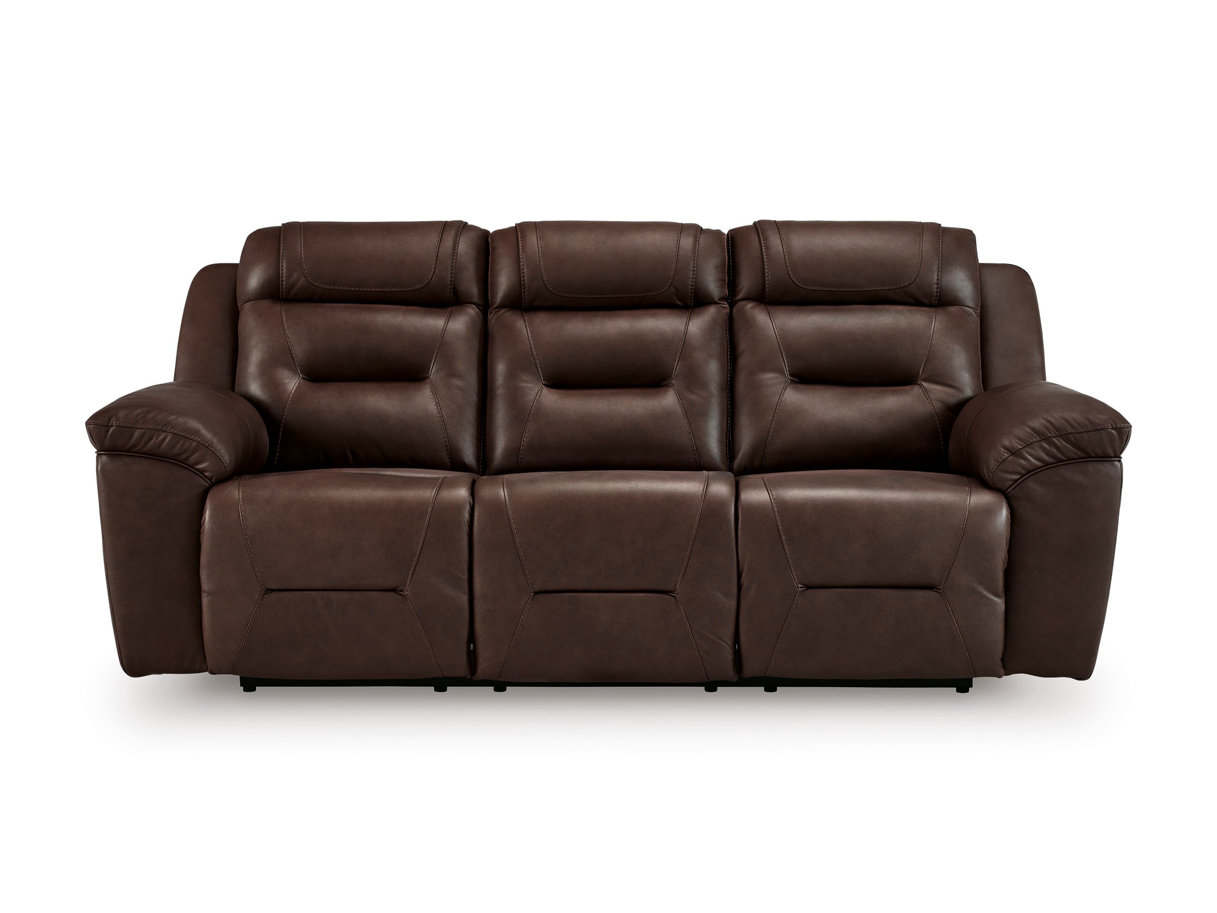 Leather Recliner Sofa in Augusta GA – Morelos Chocolate Sofa